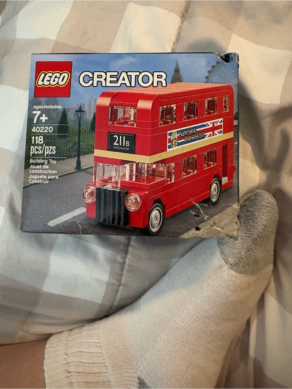 LEGO Creator Red Double-Decker Bus Building Set